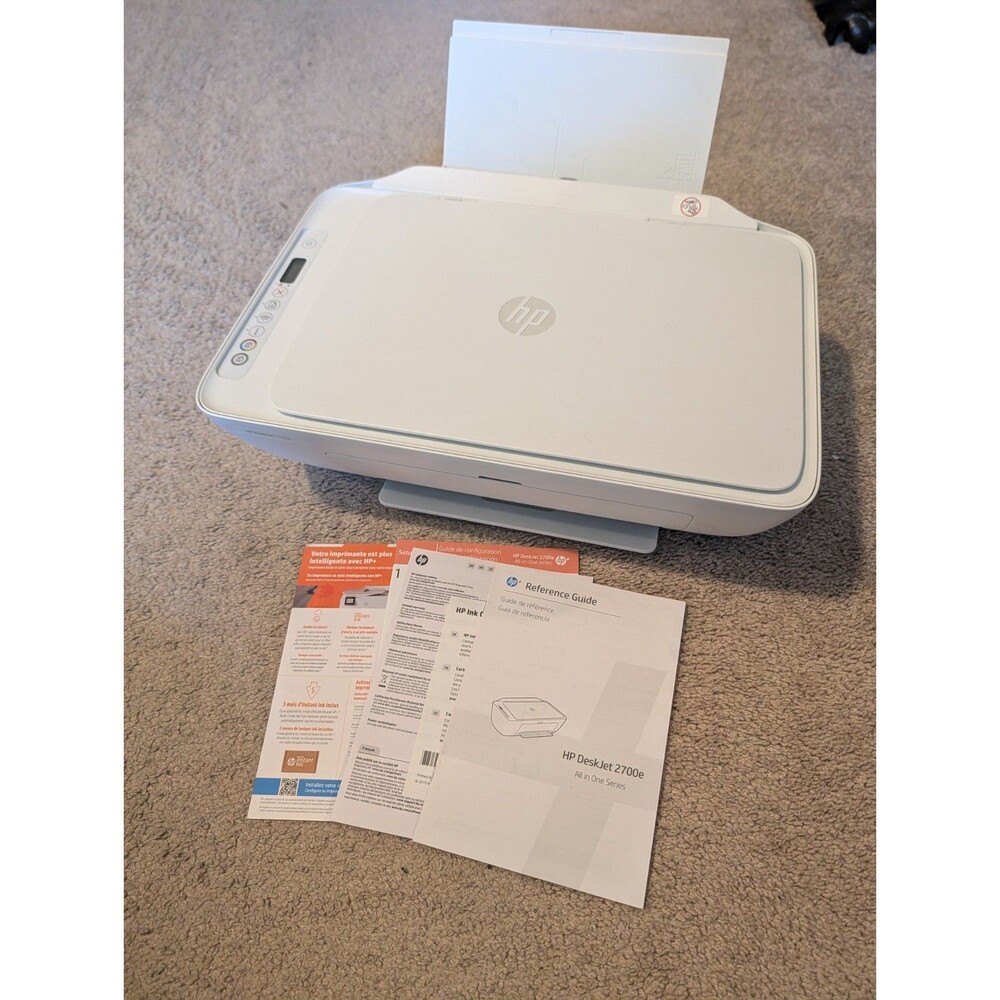 HP DeskJet 2700e All-in-One Wireless Printer works well